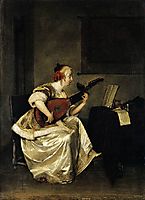 The Lute Player, 1668, terborch