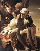 St. Sebastian Tended by Irene and her Maid, 1625, terbrugghen