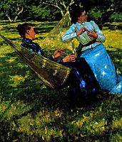 In the Orchard, 1893, thangue