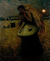 Nightfall (The Gleaners), 1895, thangue