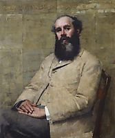 R. H. La Thangue (Portrait of the Artist-s Father), 1882, thangue