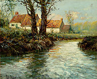 House by yhe Water-s Edge, thaulow