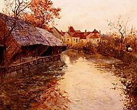 A Morning River Scene, 1891, thaulow