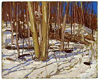 Untitled (Wooden Landscape), 1917, thomson