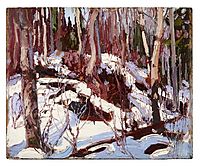 Winter Thaw in the Woods, 1917, thomson