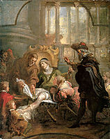 Holy Franciscus heals Giovanni di Carat, thulden