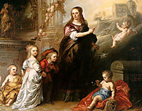 Josina Copes van Westrum and Her Children, thulden