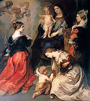 Theodoor Flanders and Brabant honour Maria, thulden