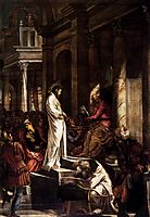 Christ before Pilate, 1567, tintoretto
