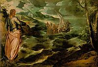 Christ beside the Sea of Galilee, 1575-80, tintoretto