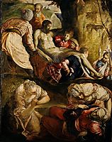 Christ Carried to the Tomb, c.1565, tintoretto