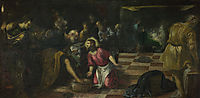 Christ washing the Feet of the Disciples, tintoretto