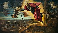 Creating animals, 1551-52, tintoretto