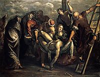 The Descent from the Cross, 1557-59, tintoretto