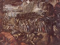 Frederick II conquered Parma in 1521, 1579, tintoretto