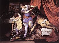 Judith and Holofernes, c.1579, tintoretto