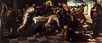 The Last Supper, 1570, tintoretto