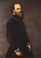 Man with Gold Chain, c.1551, tintoretto