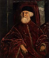 Portrait of Jacopo Soranso, c.1550, tintoretto