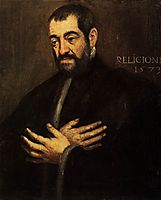 Portrait of a Man, 1573, tintoretto