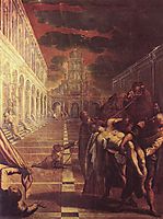 Recovery of the corpse of St. Mark, 1566, tintoretto