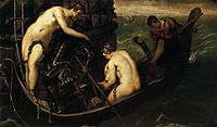 The release of Arsinoe, 1556, tintoretto
