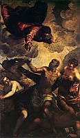 The Temptation of Saint Anthony, 1577, tintoretto