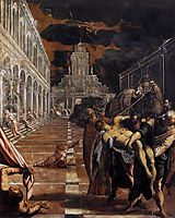 The theft of the corpse of Saint Mark, 1562-66, tintoretto