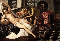 Venus and Mars surprised by Vulcan, 1551, tintoretto