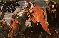 Visitation, 1588, tintoretto