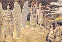 Adam and Eve Driven from Paradise, c.1902, tissot