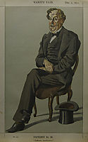 Caricature of Alexander Baillie Cochrane M.P., 1871, tissot