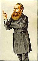 Caricature of Anthony John Mundella, 1871, tissot