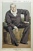 Caricature of George William Pierrepont Bentinck M.P., tissot