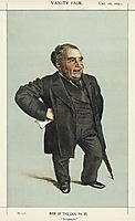 Caricature of John Pender, 1871, tissot