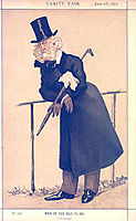 Caricature of Mr Washington Hibbert, 1873, tissot