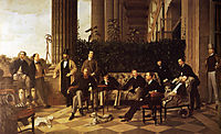 The Circle of the Rue Royale, 1868, tissot