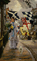 Fete Day at Brighton, 1877, tissot