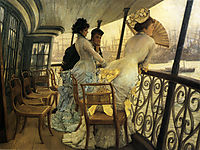 The Gallery of H.M.S. -Calcutta-, Portsmouth, tissot
