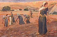 Gleaners, as in Deuteronomy, tissot