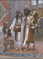 The Harlot of Jericho and the Two Spies, c.1902, tissot