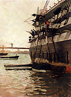 The Hull Of A Battle Ship, tissot
