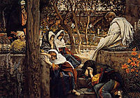 Jesus at Bethany, 1894, tissot
