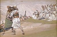 The Meeting of Esau and Jacob, c.1902, tissot