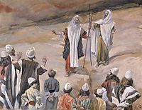 Moses Forbids the People to Follow Him, c.1902, tissot