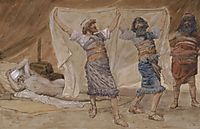 Noah-s Drunkenness, c.1902, tissot