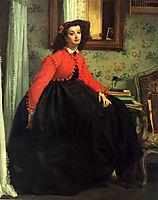 Portrait of Lady LL, 1864, tissot