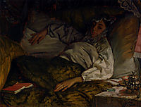 A Reclining Lady, tissot