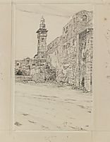 Site of the Antonia Tower, 1889, tissot