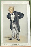 Statesmen No.1230 Caricature of The Rt Hon CP Villiers M.P., tissot